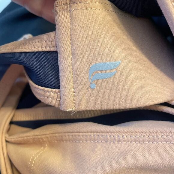 Fabletics Women's Blue Faye Medium Impact Sports Bra sz med EUC workout - Picture 9 of 9